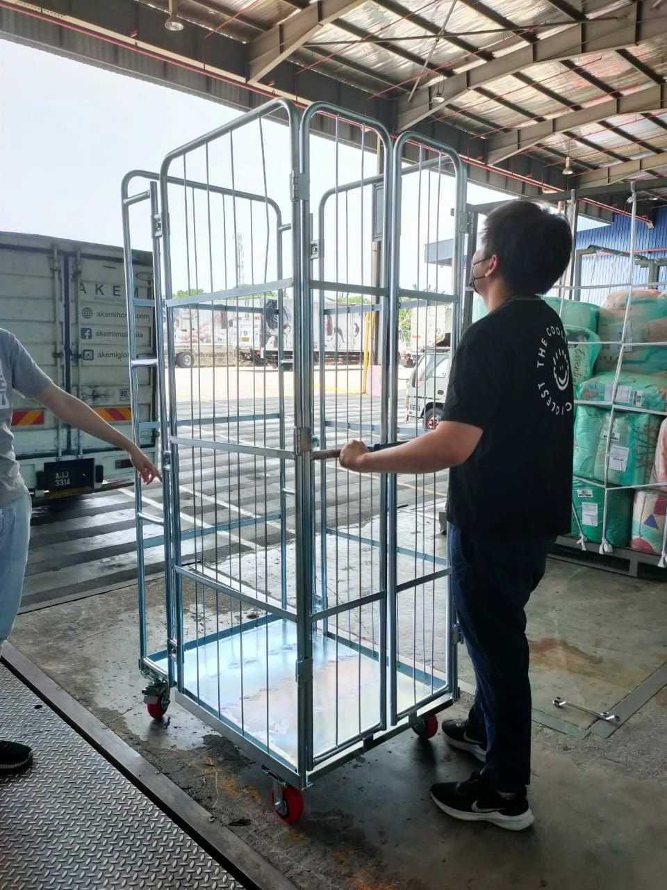 Foldable Cage Trolley