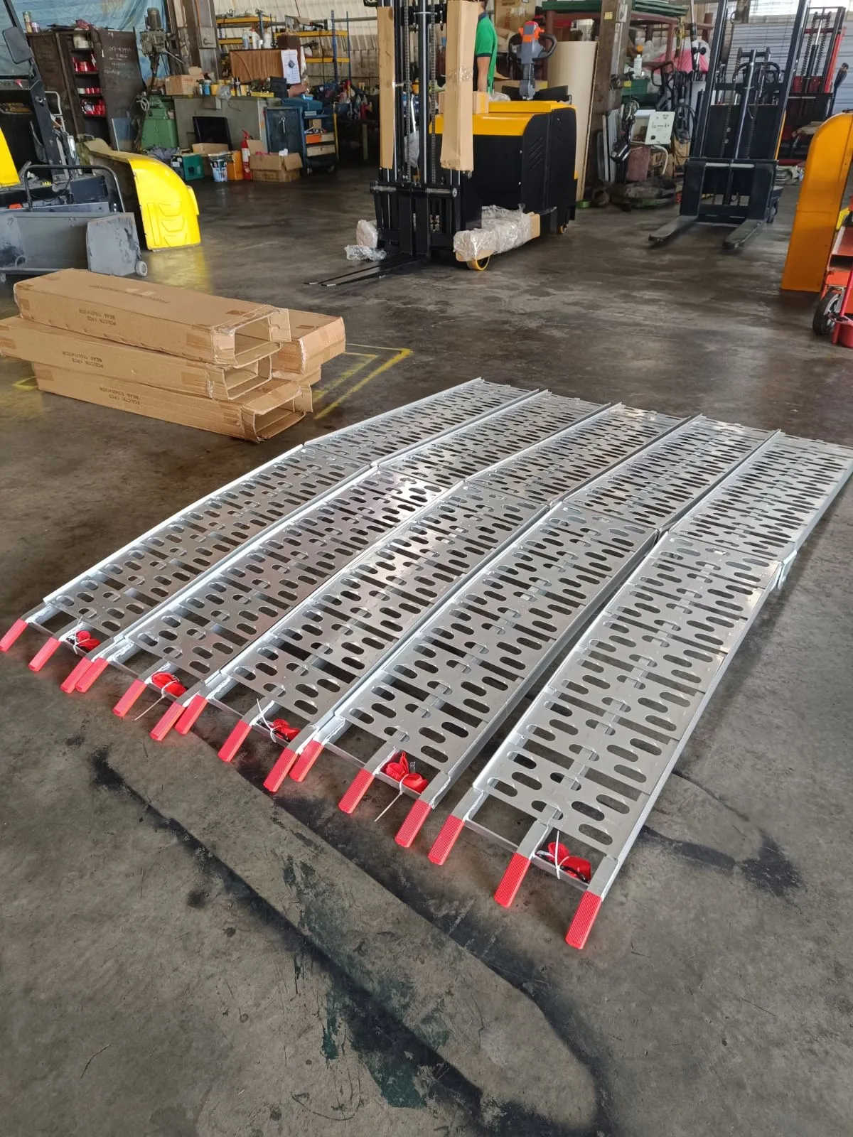 Foldable Motorcycle Ramp