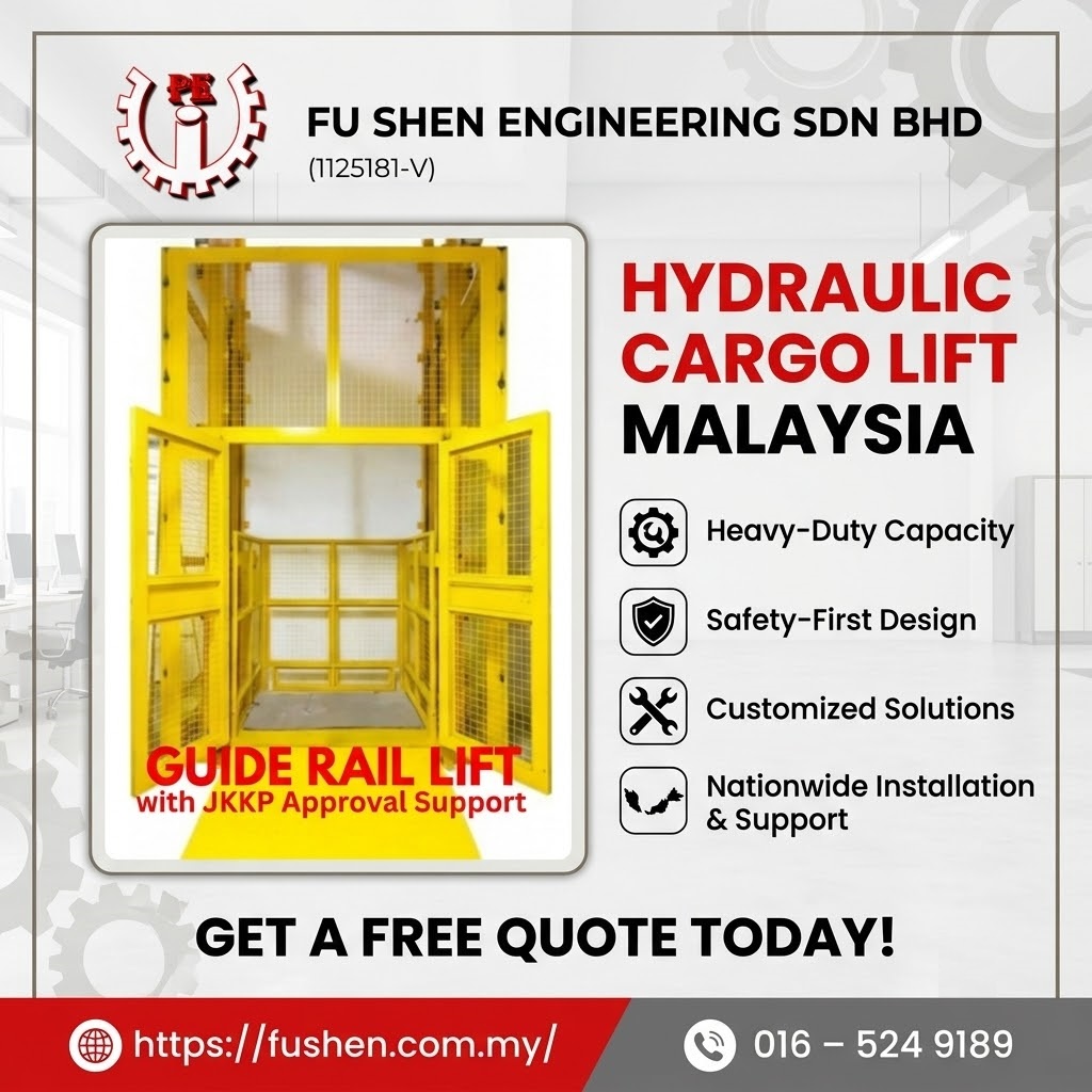 Hydraulic Cargo Lift Malaysia