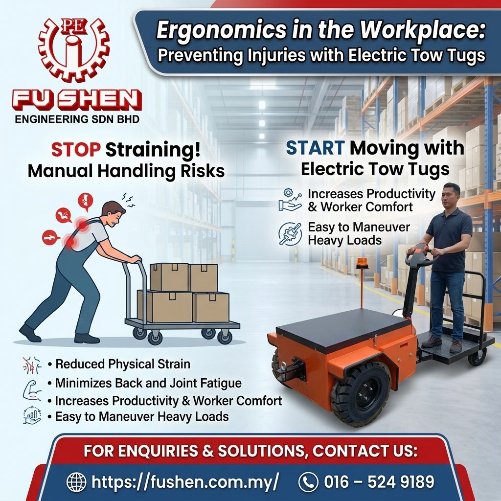 Ergonomics in the Workplace: Preventing Injuries with Electric Tow Tugs