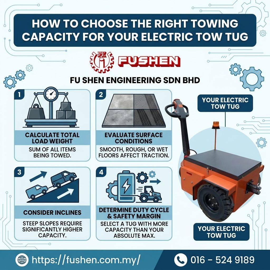 How to Choose the Right Towing Capacity for Your Electric Tow Tug